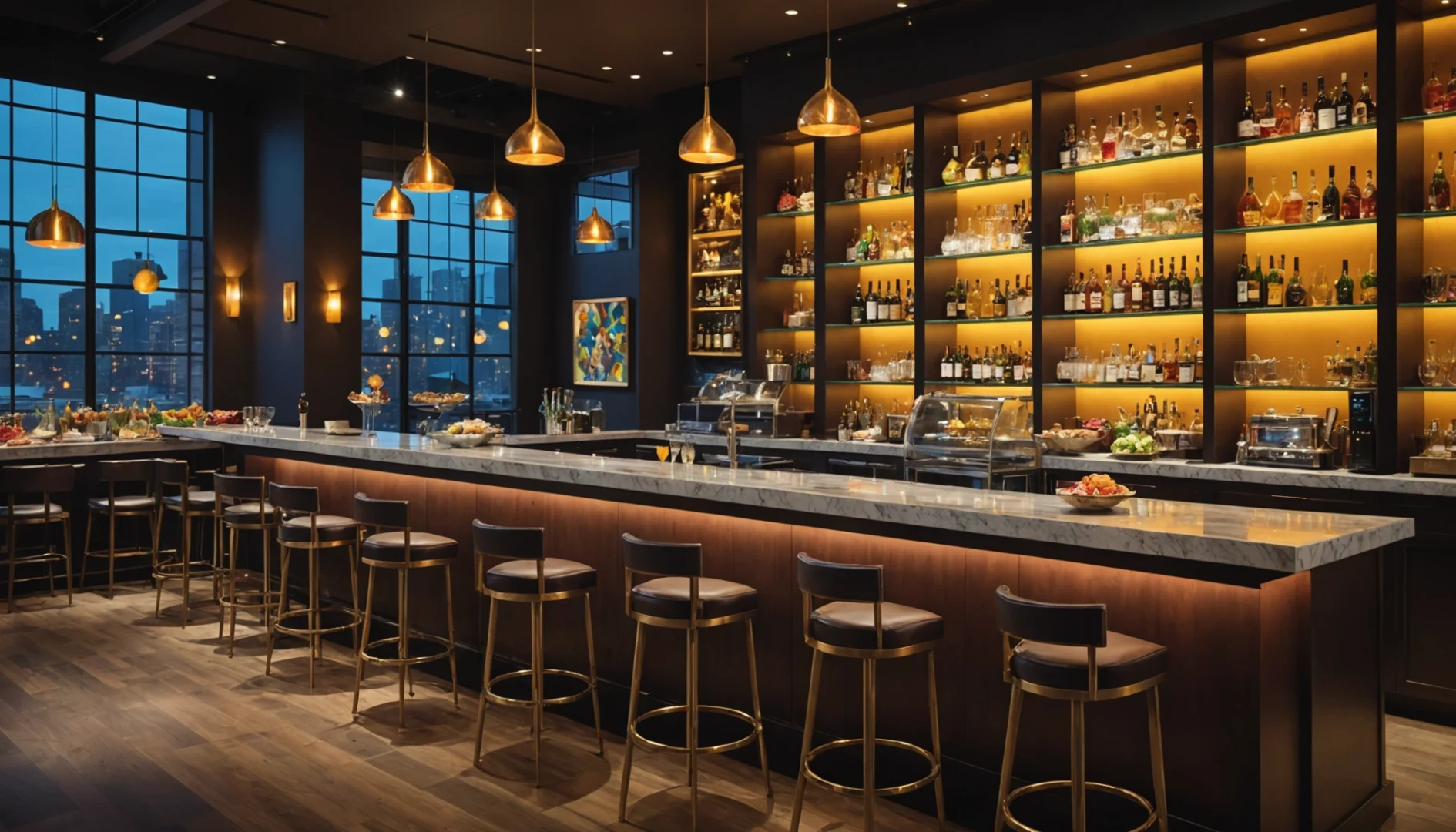 bar covering