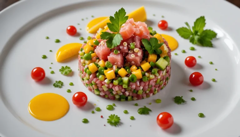 tartare de maigre