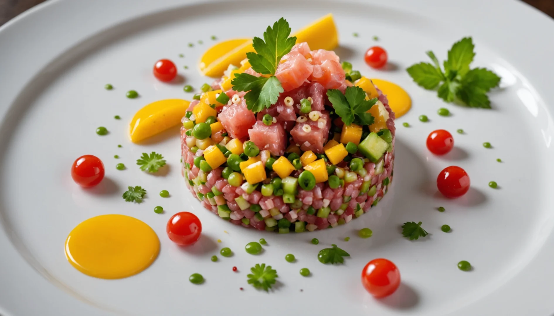tartare de maigre