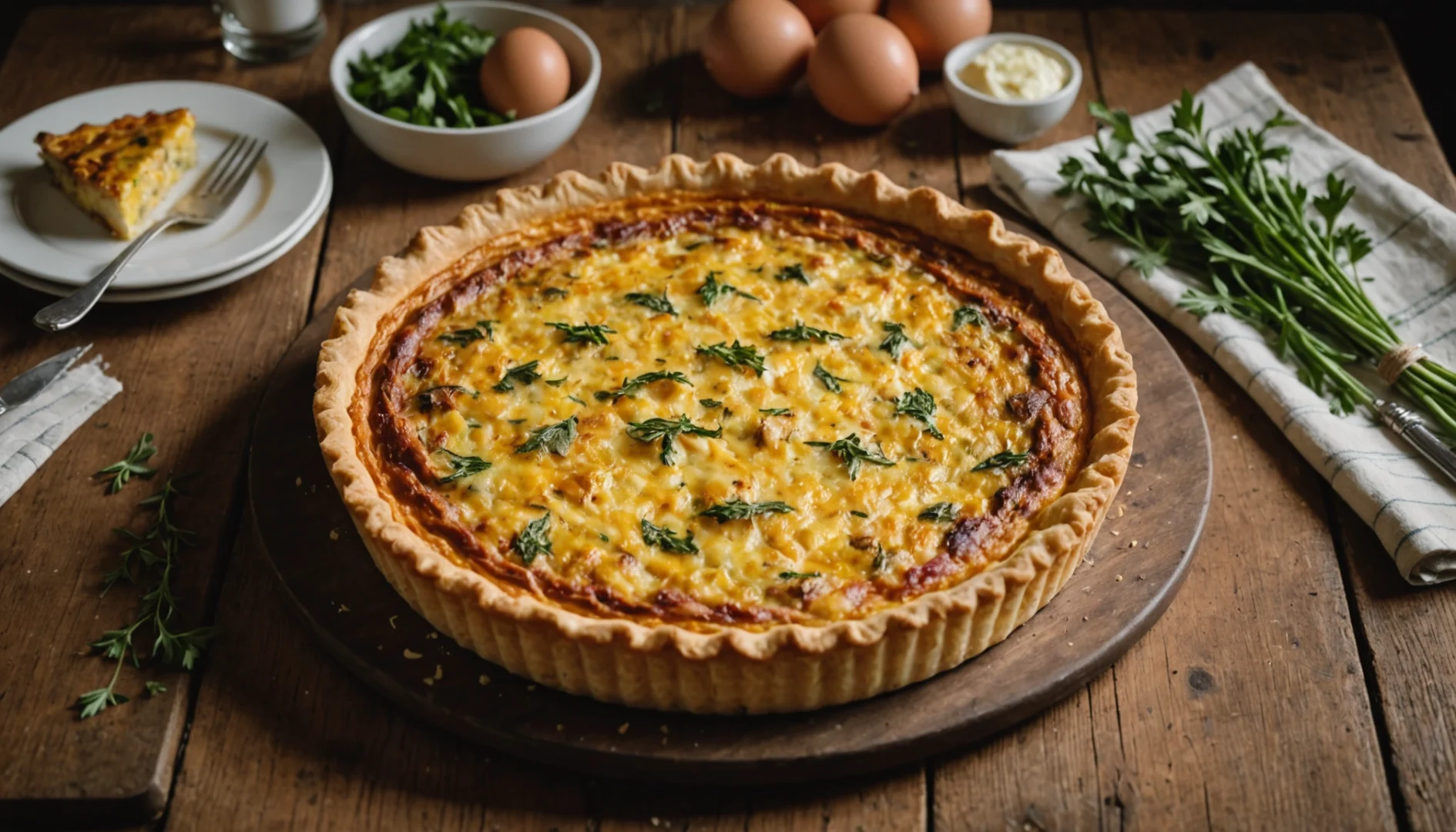 Quiche boulangère : la recette authentique et savoureuse