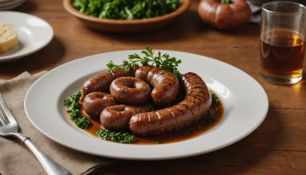 cuisson andouille à l'eau