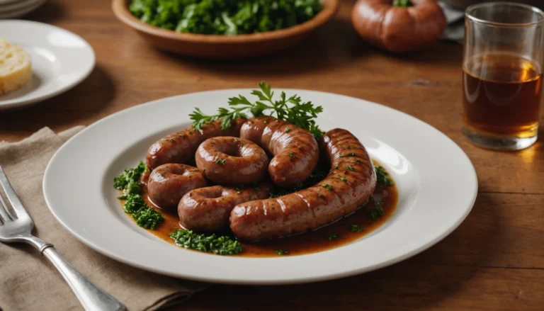 cuisson andouille à l'eau