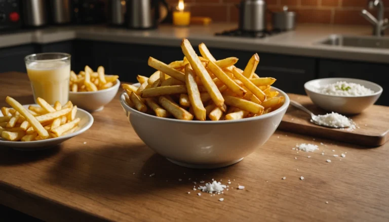 cuisson des frites belge