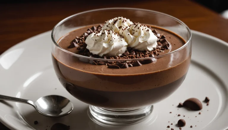 recette mousse au chocolat