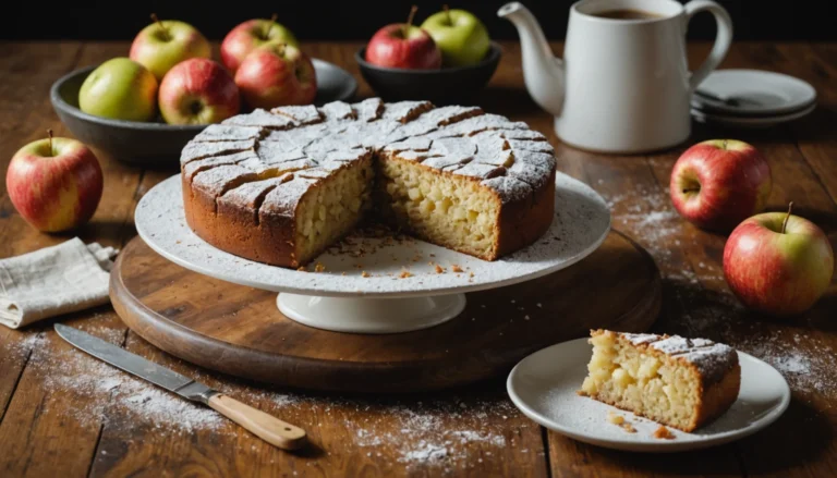 gateau aux pommes