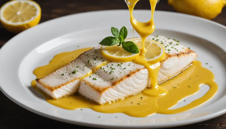 sauce citron pour poisson