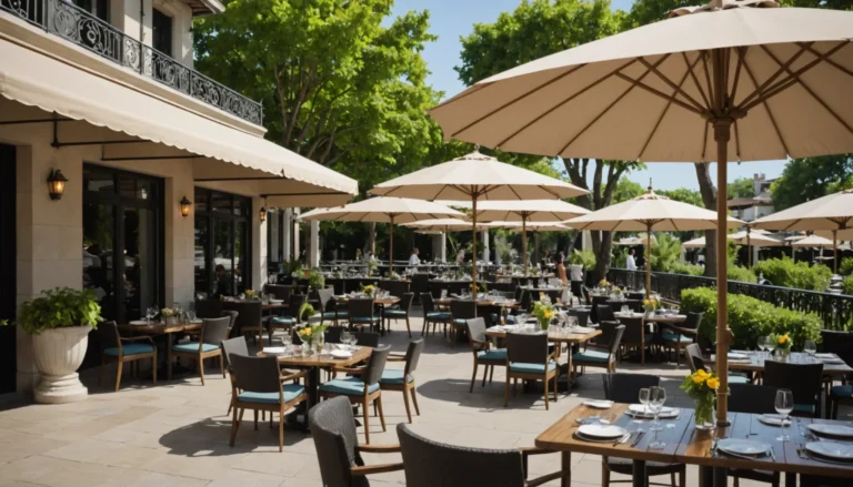parasol professionnel restaurant