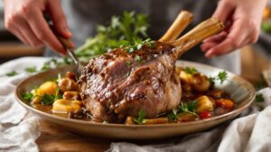 recette souris d'agneau