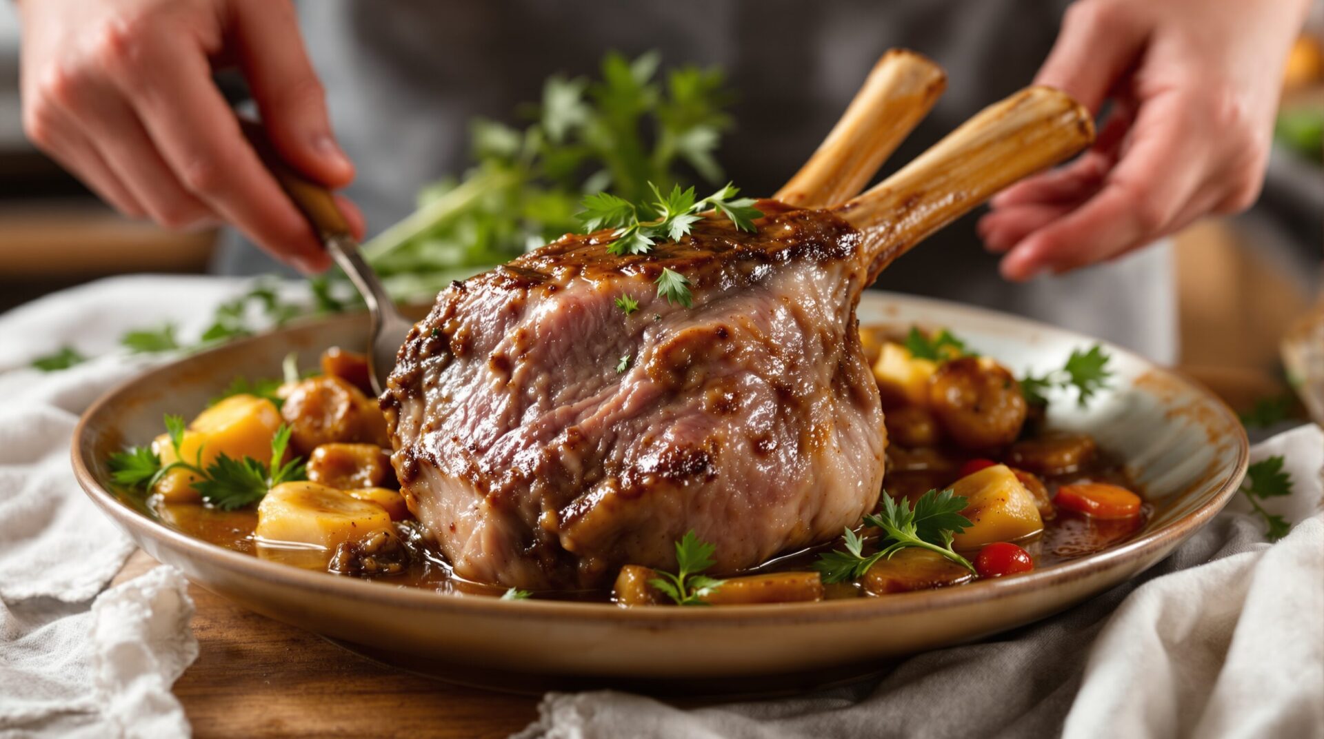 recette souris d'agneau