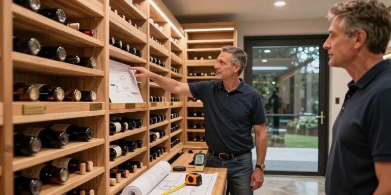 Cave à vin sur mesure : du projet à l'installation réussie chez vous
