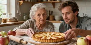 tarte aux pommes à l'ancienne