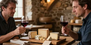 vin rouge pour le fromage