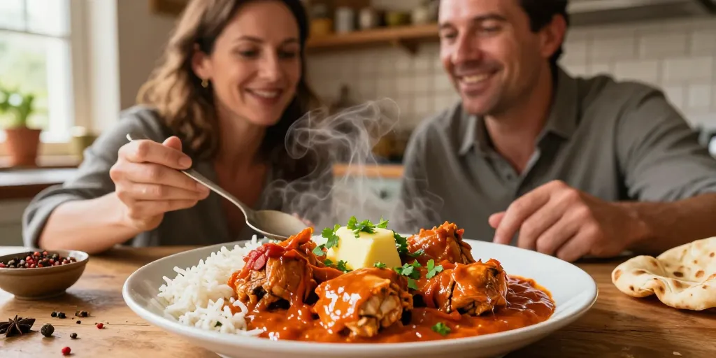 butter chicken recette