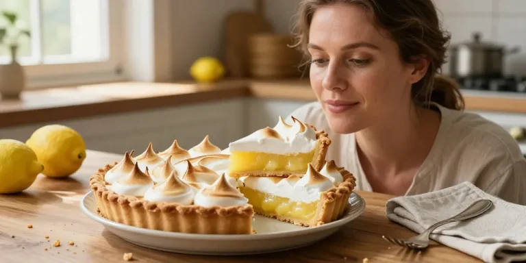 tarte au citron meringuée