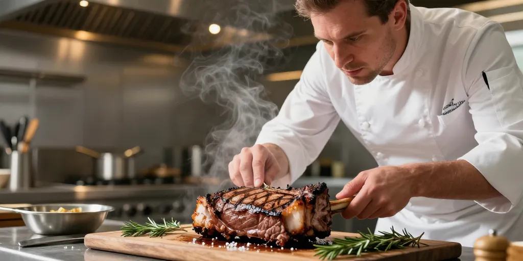 cote de boeuf au four