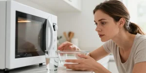 verre au micro ondes